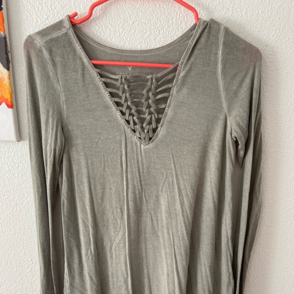 NWOT American Eagle Soft & Sexy Shirt XS